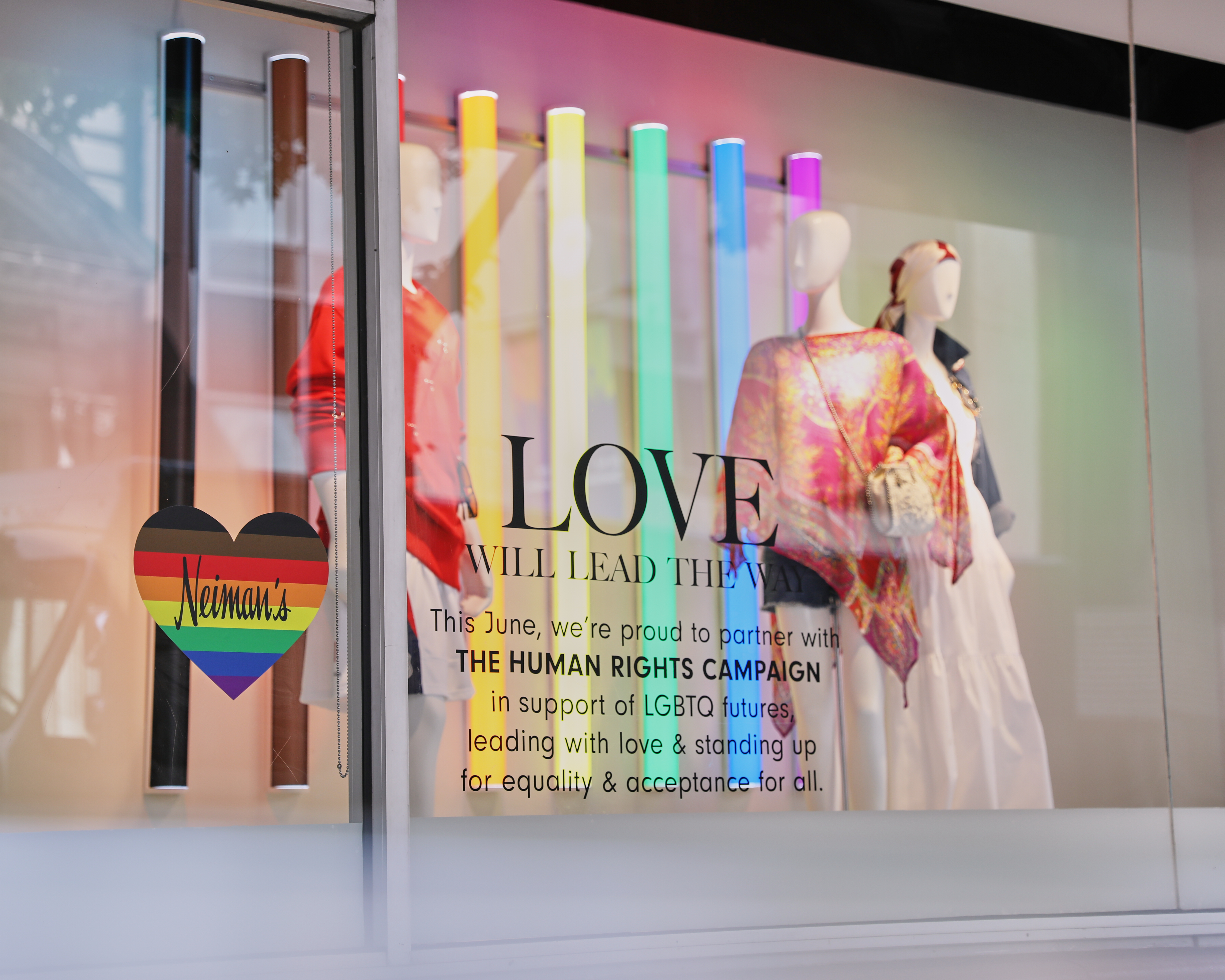 Stunning shop window displays for Bristol Pride