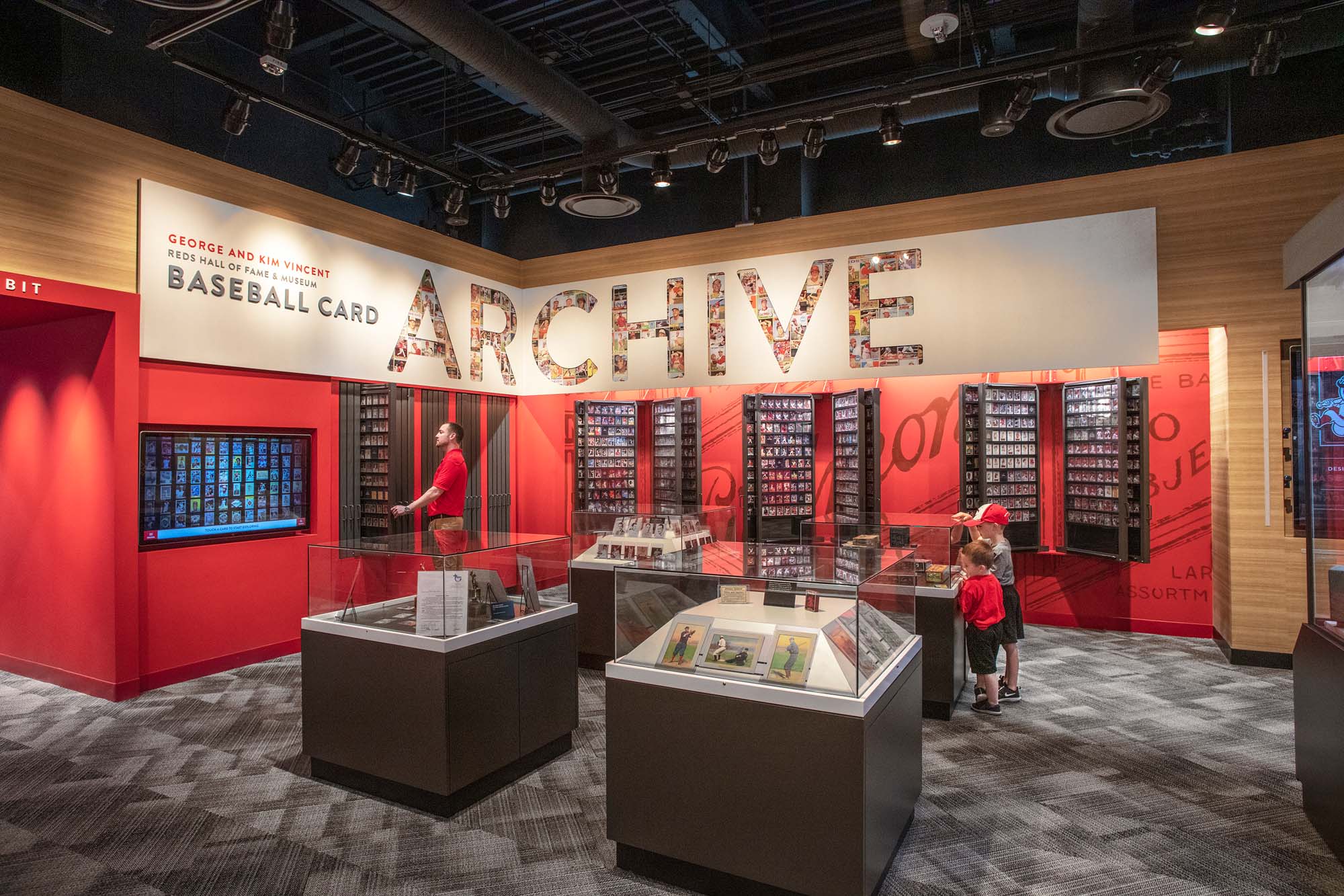 Cincinnati Reds In Baseball Hall Of Fame BaseBall Wall