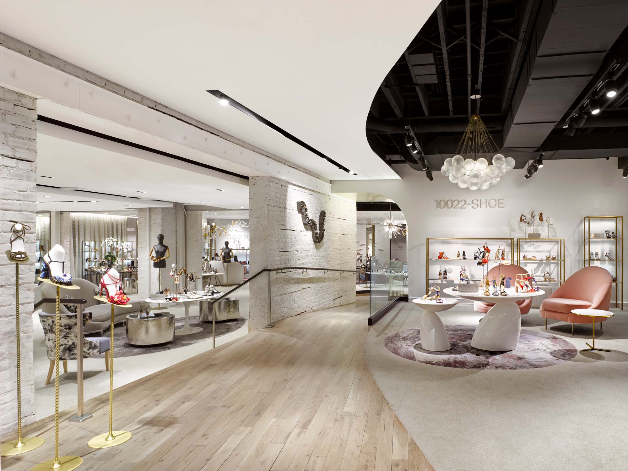 Saks shoe shop