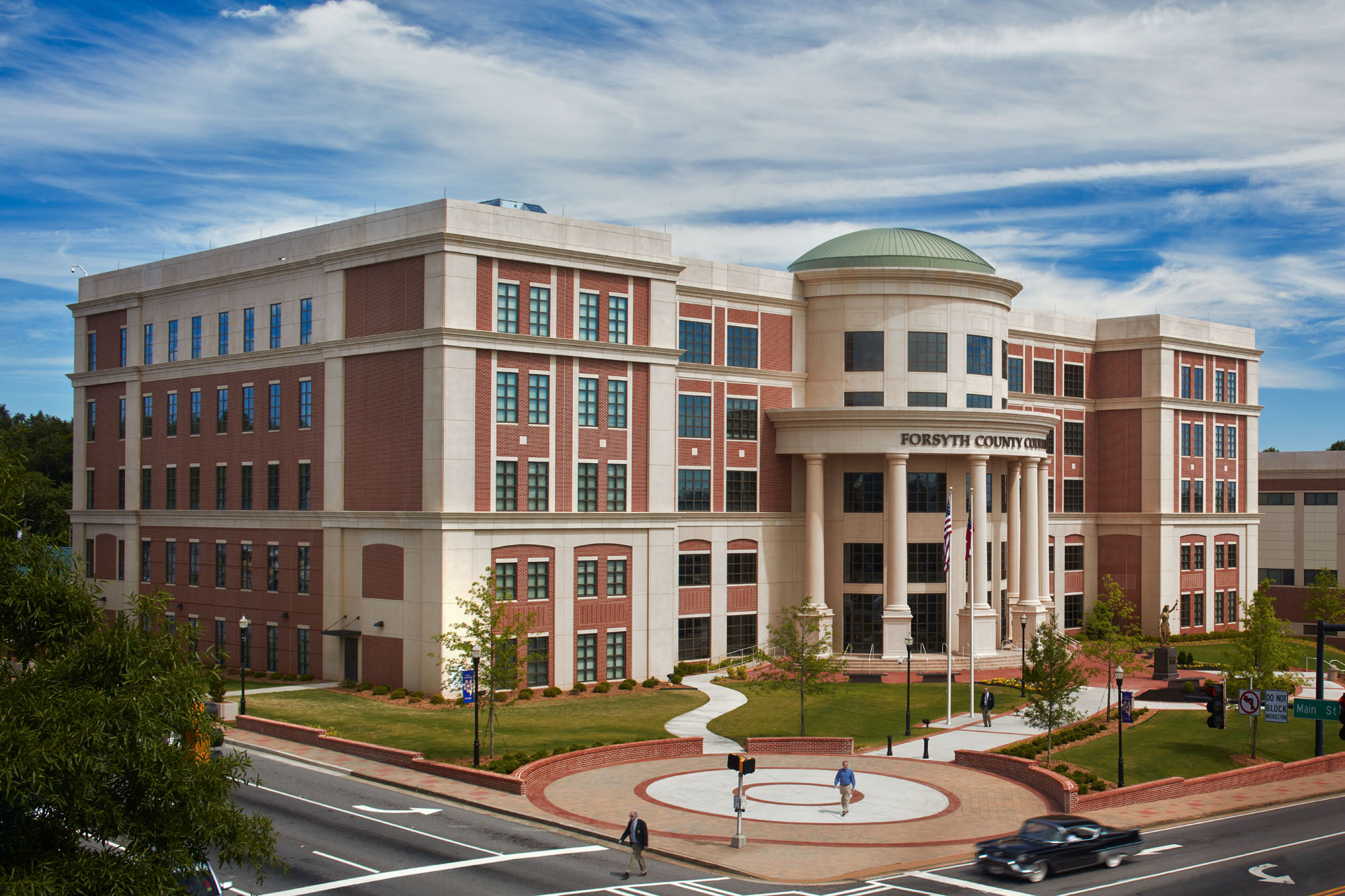 Forsyth County Courthouse And Jail Nelson Worldwide