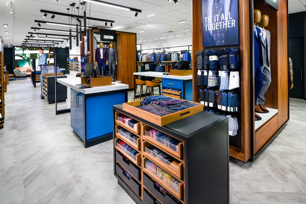 Men’s Wearhouse Debuts New Streamlined Store Design Near Houston Nelson Worldwide