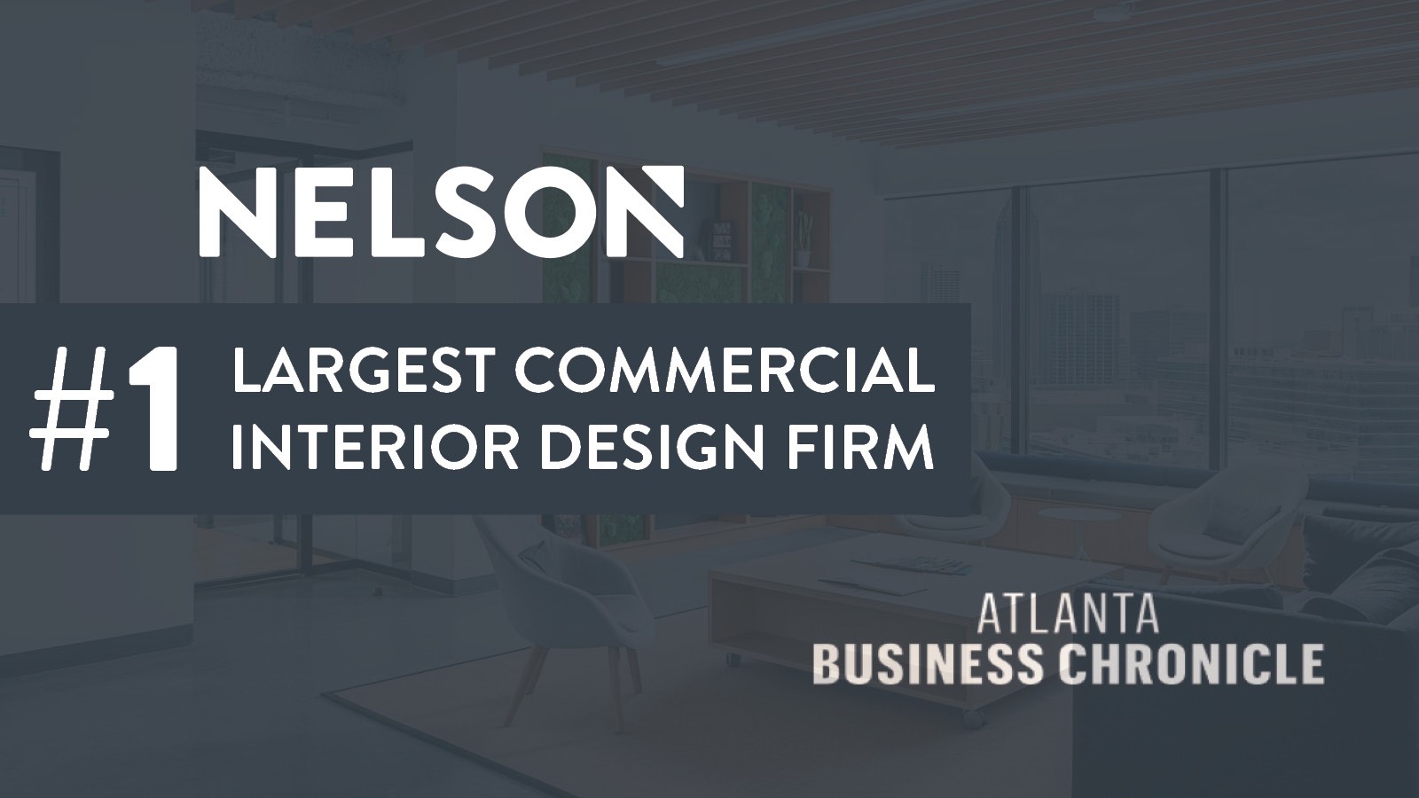 Atlanta Business Chronicle 1 Largest Interior Design Firm NELSON